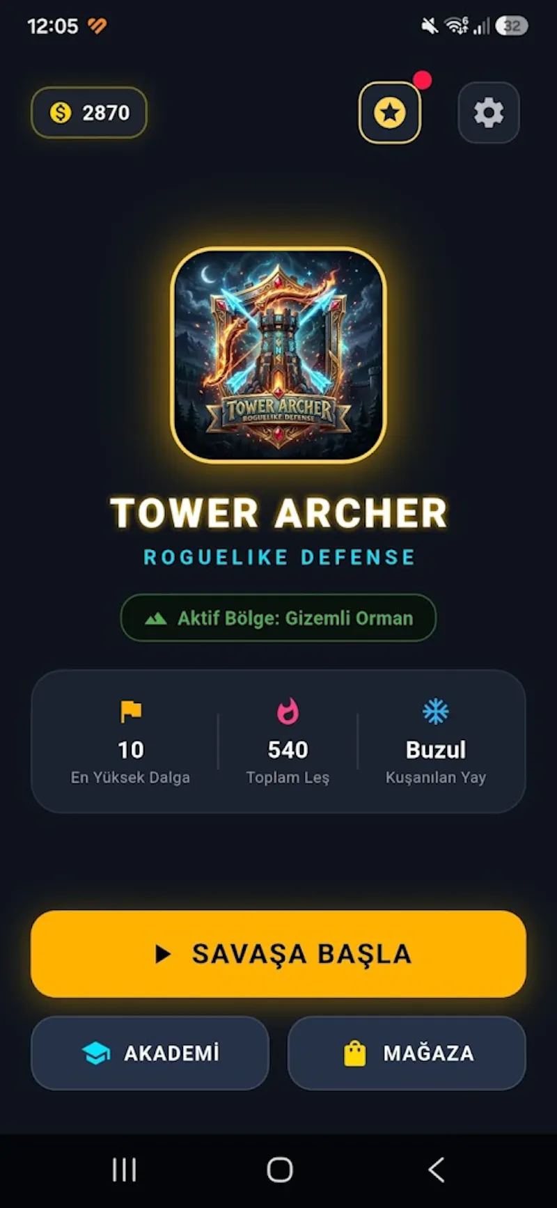 Tower Archer: Rogue Defense screenshot 1