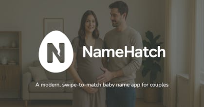 NameHatch™ – Baby Name Swipe App gallery image