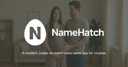 NameHatch™ – Baby Name Swipe App gallery image