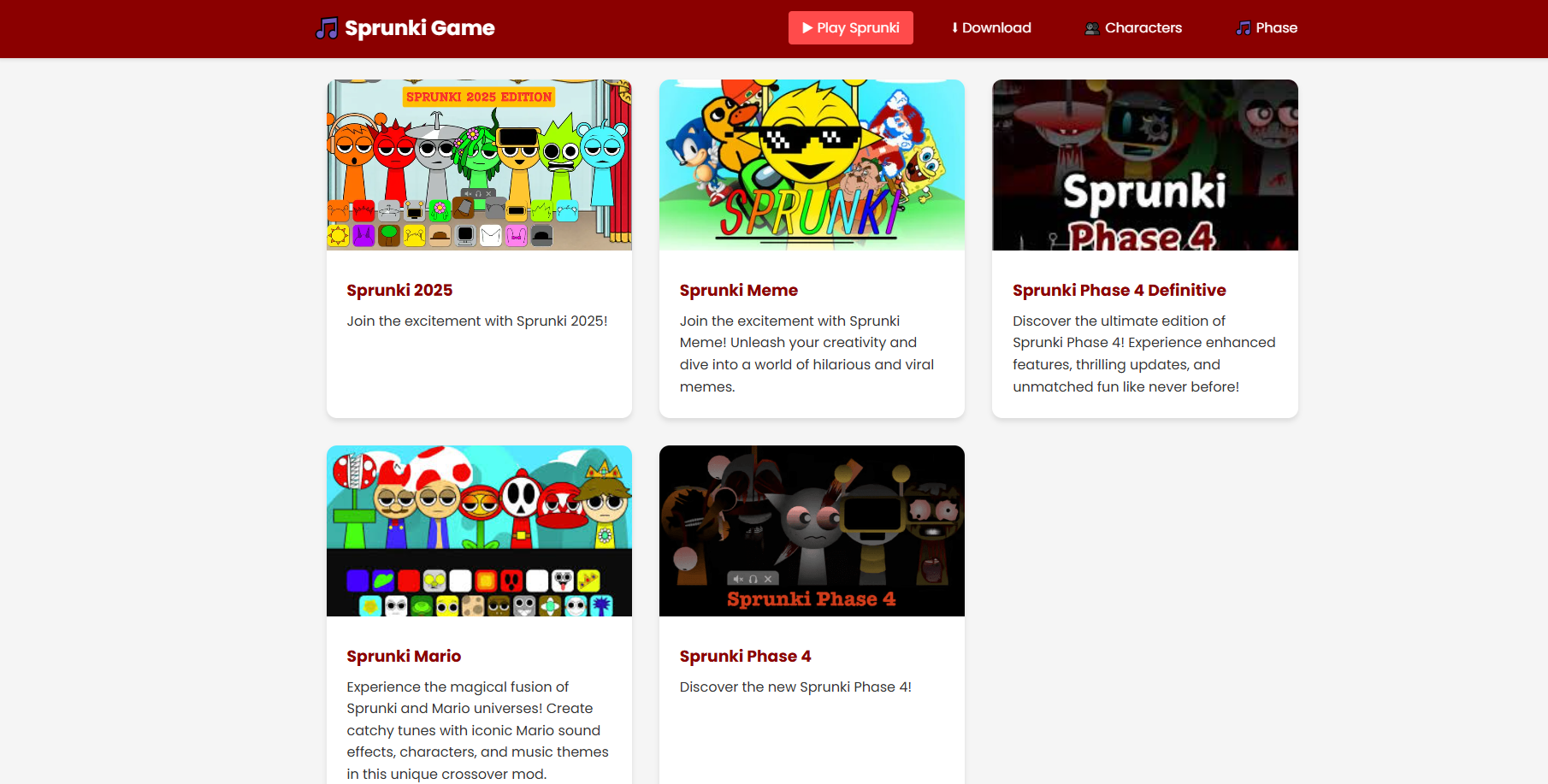 Spielen Sie Sprunki Game online - Erstellen und Genießen der unendlichen Möglichkeiten der Musik Medien 3