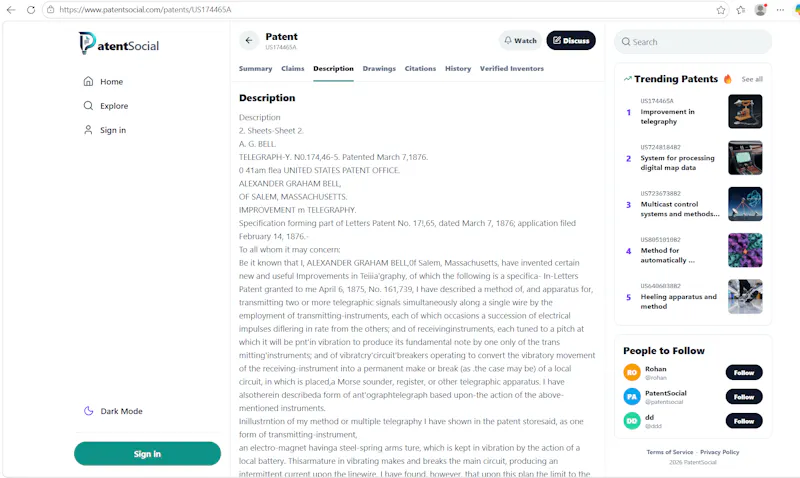 PatentSocial screenshot 3