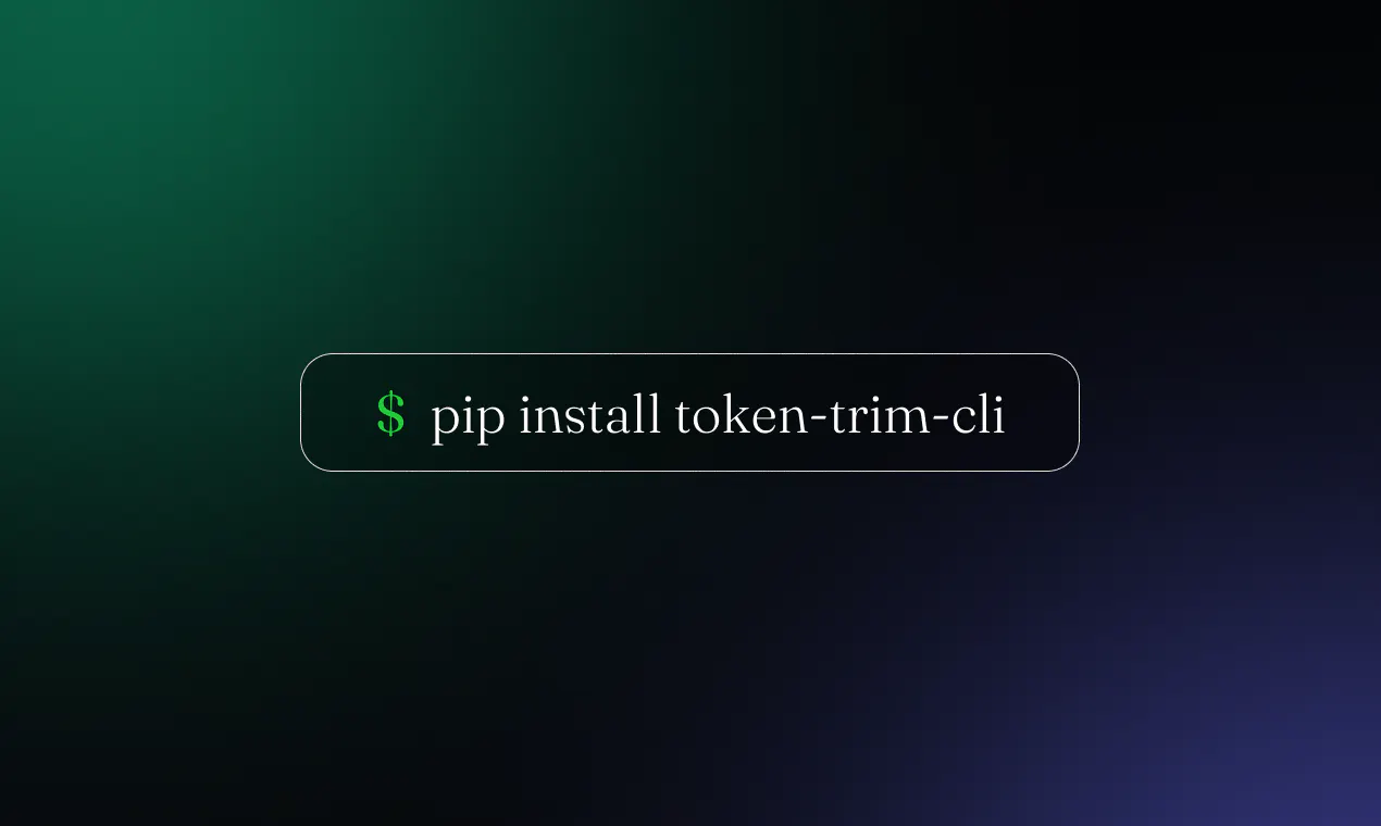 token-trim — Save AI Tokens gallery image