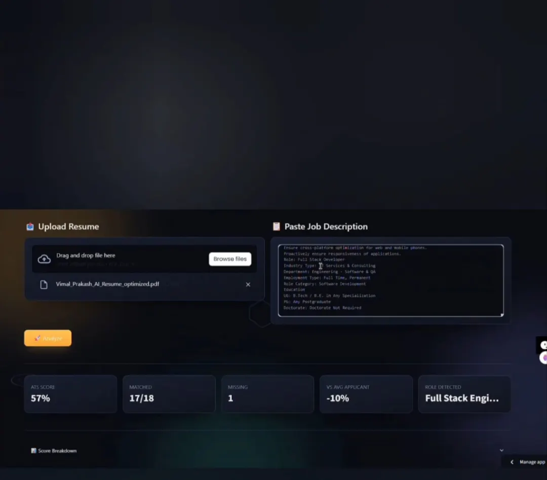 AI Resume Optimizer gallery image