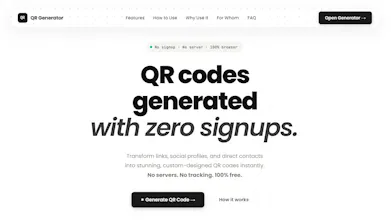 QRCode- Free Instant QR Code Generator gallery image