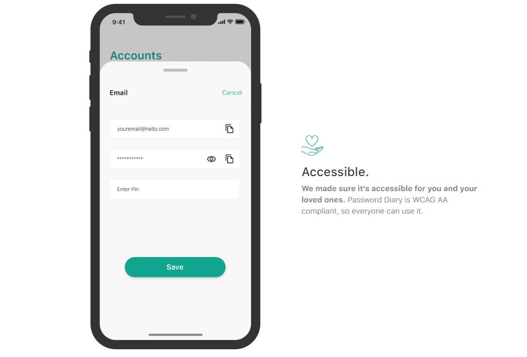 Password Diary gallery image