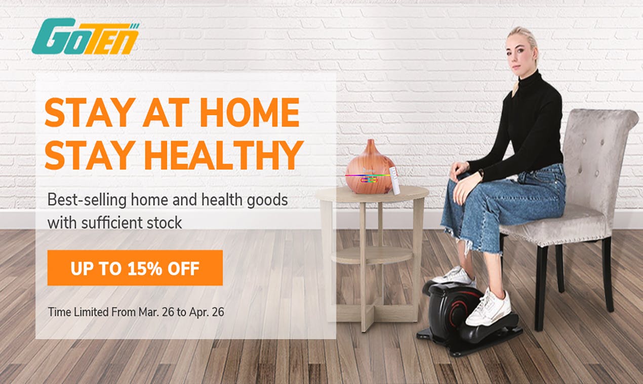 GoTen "Stay at Home, Stay Healthy" Sales media 1