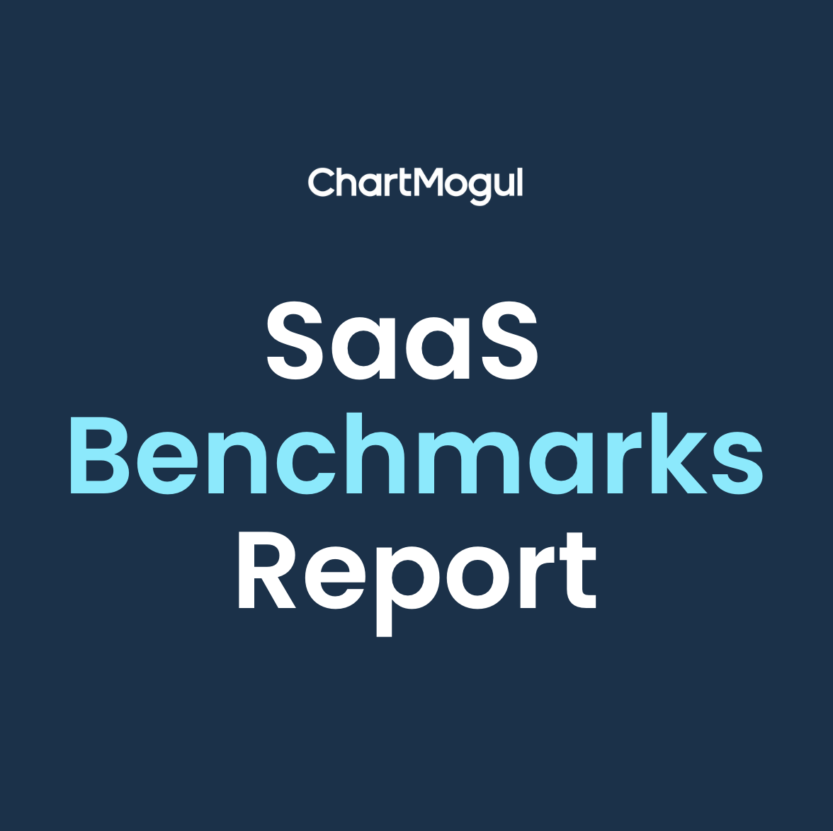 Informe de referencia de Chartmogul SaaS