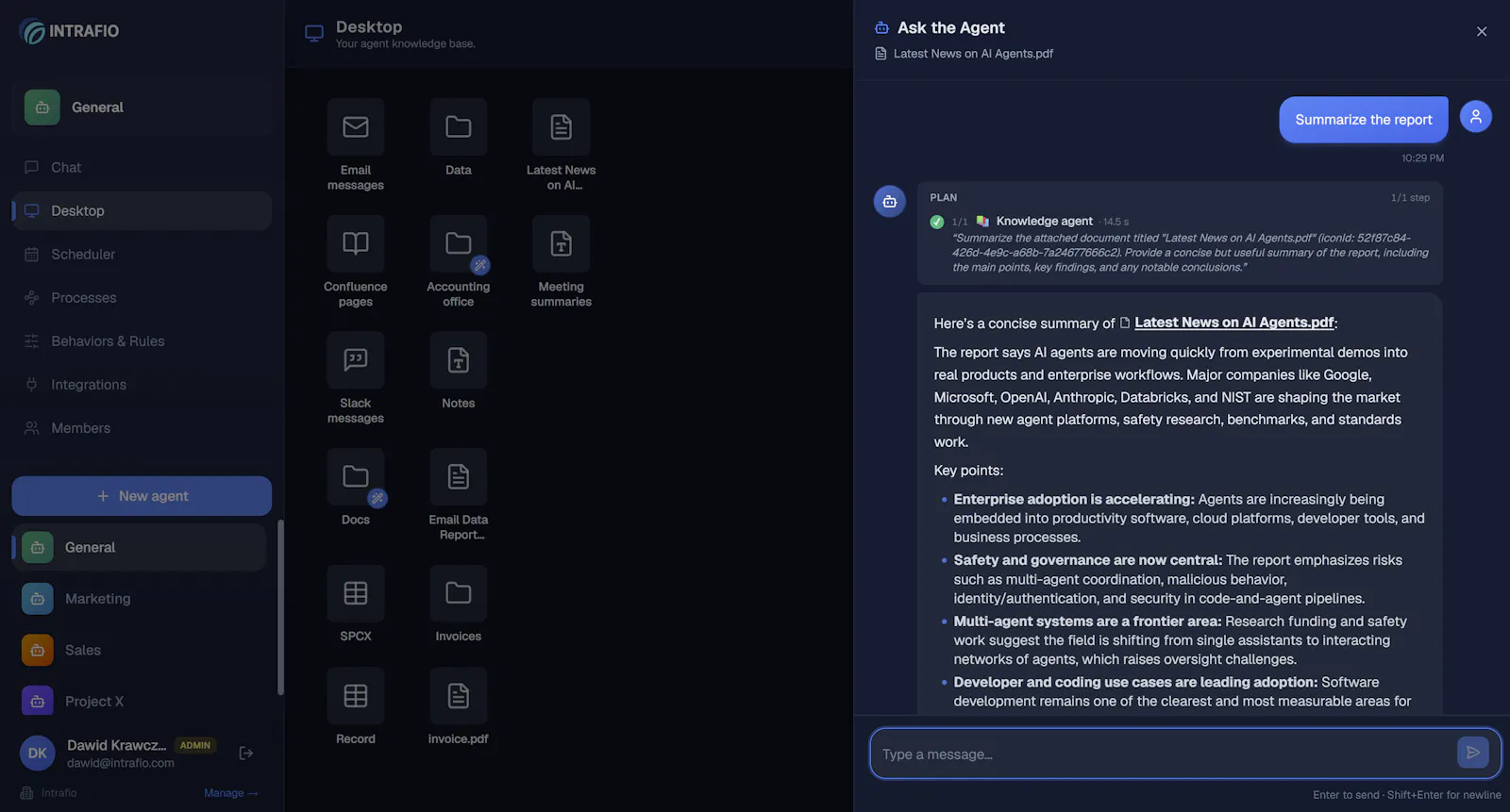Intrafio screenshot 4