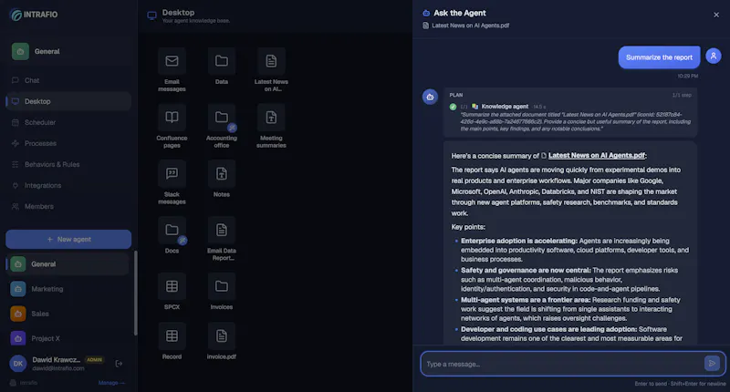 Intrafio screenshot 4