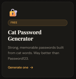 AI Cat Tools, Games & Free Generators. gallery image