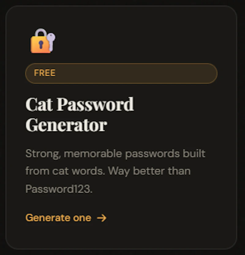 AI Cat Tools, Games & Free Generators. screenshot 4