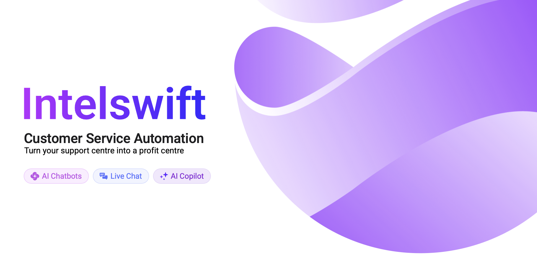 intelswift - Customer service AI with human decision-making