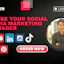 Social Media Marketing and Management.