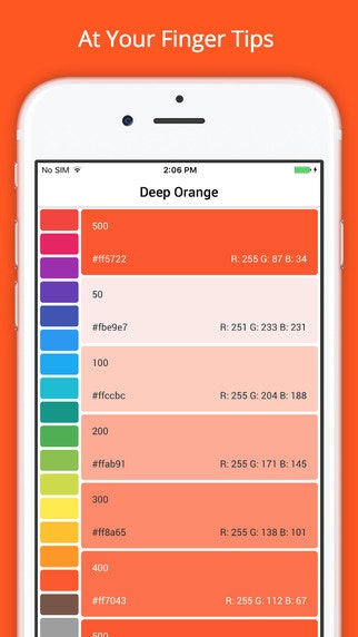 Material Colors for iOS gallery image