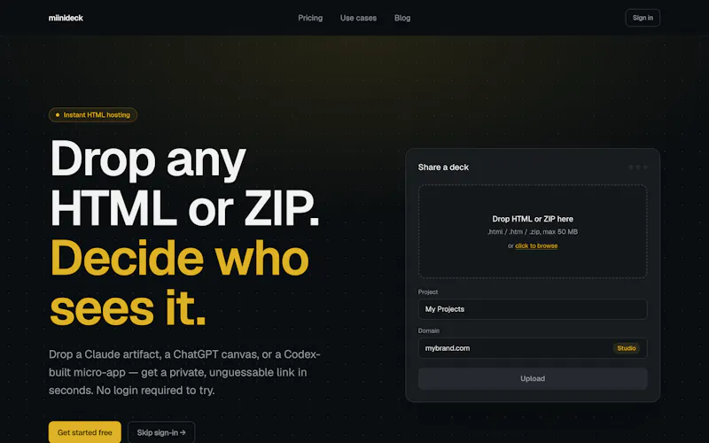 miinideck screenshot 1