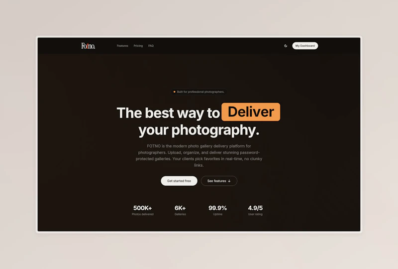 Fotno screenshot 1