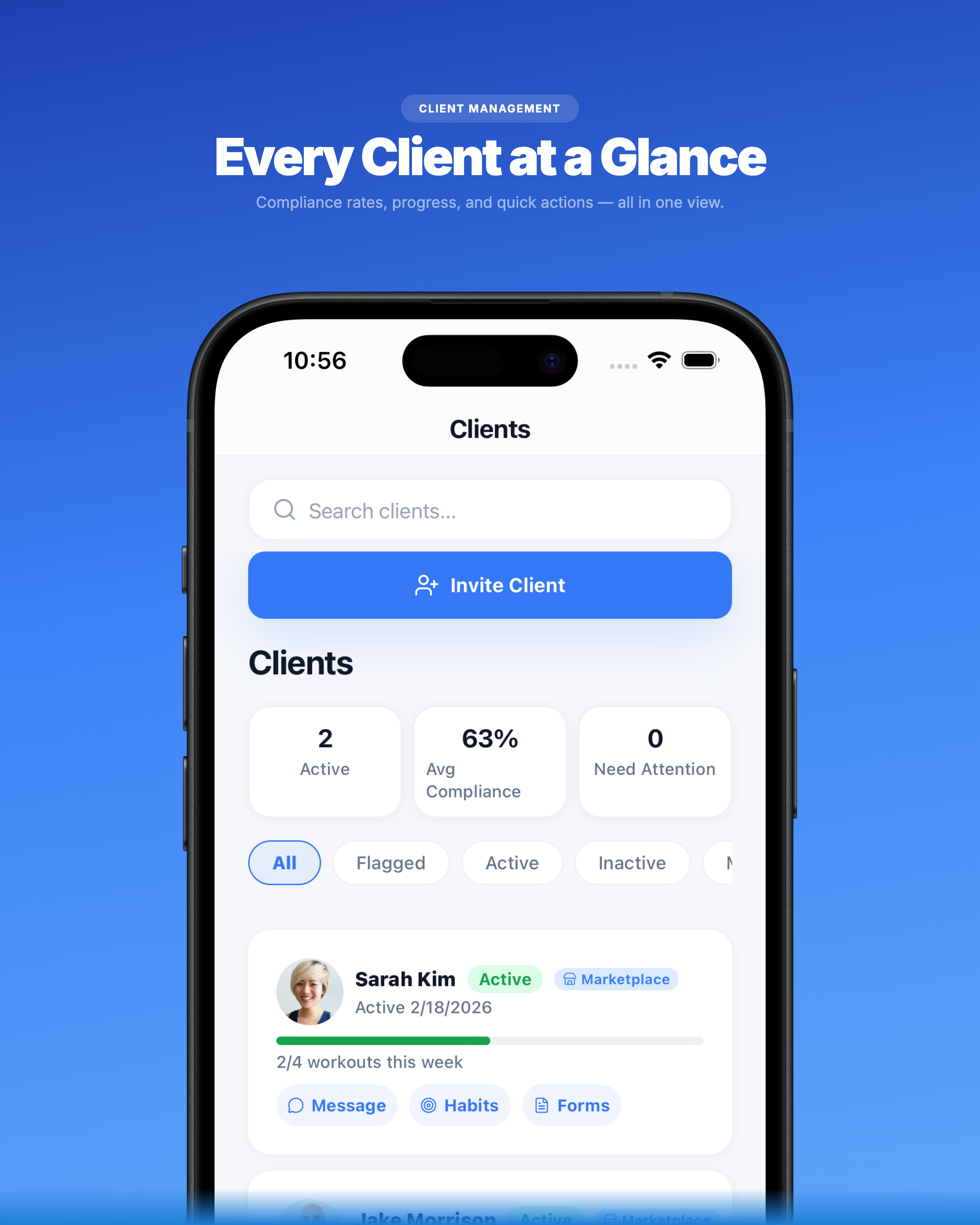 FirstRep - Screenshot 4 showing product features and functionality