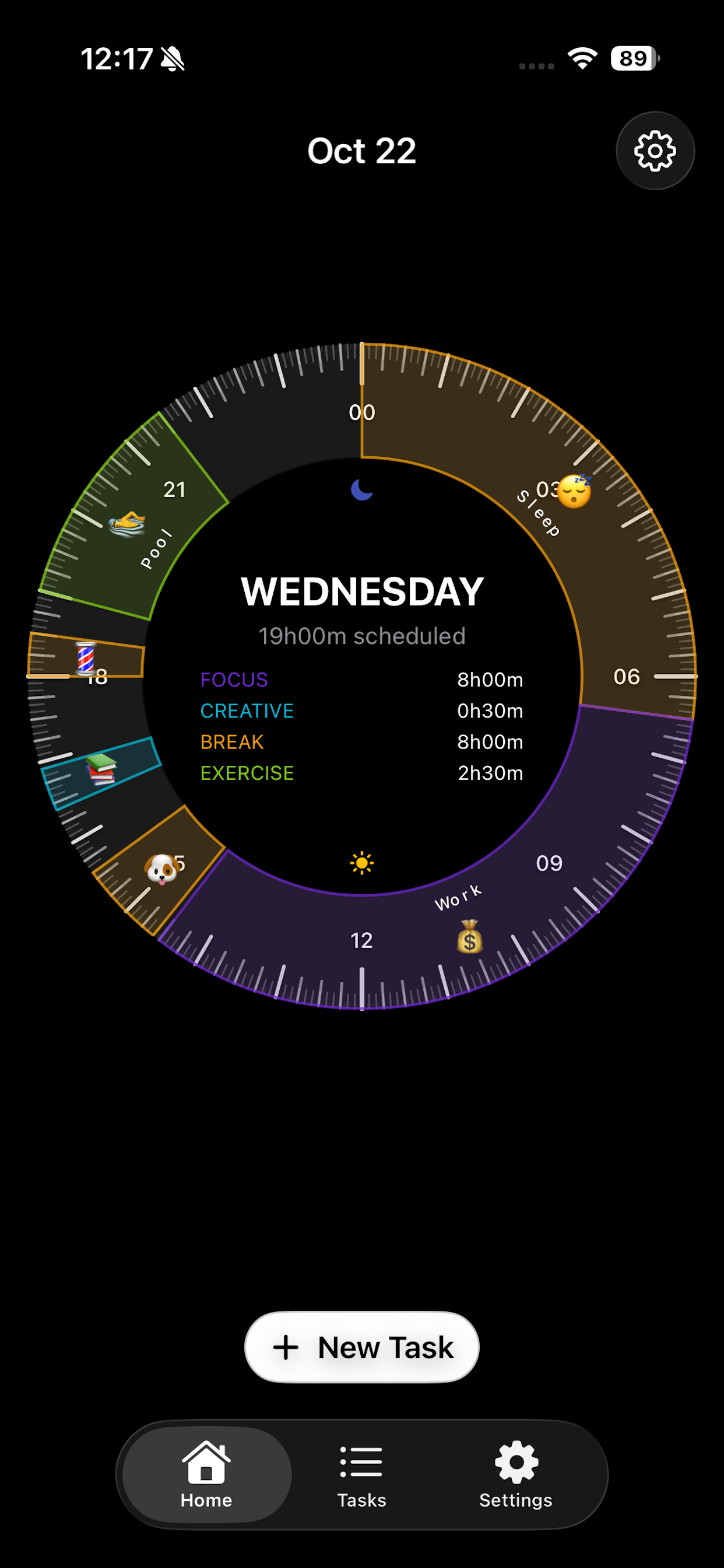DayZen — Visual Timeboxing for iOS - Screenshot 4 preview