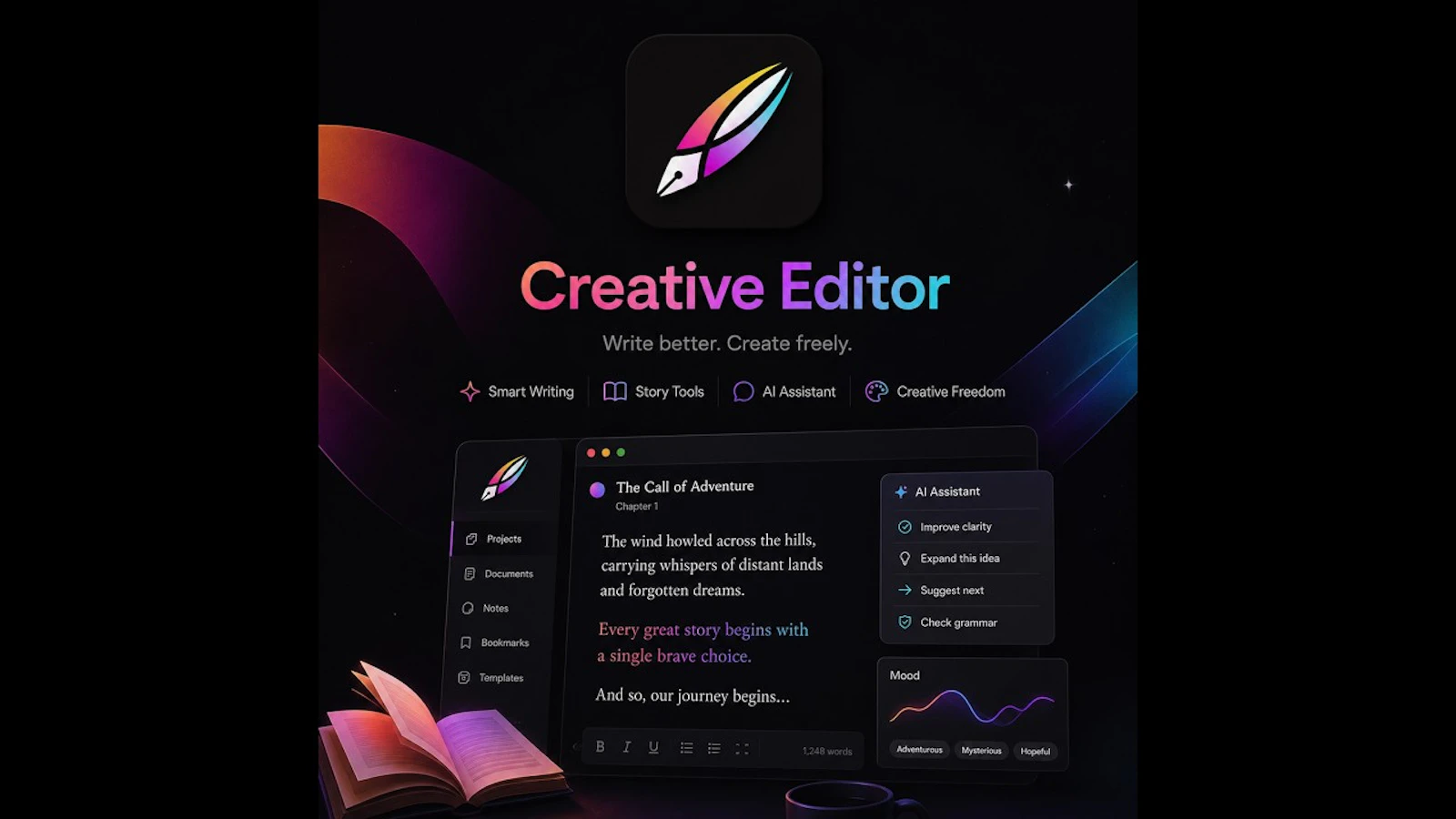 Creative Editor screenshot 1 (video preview)