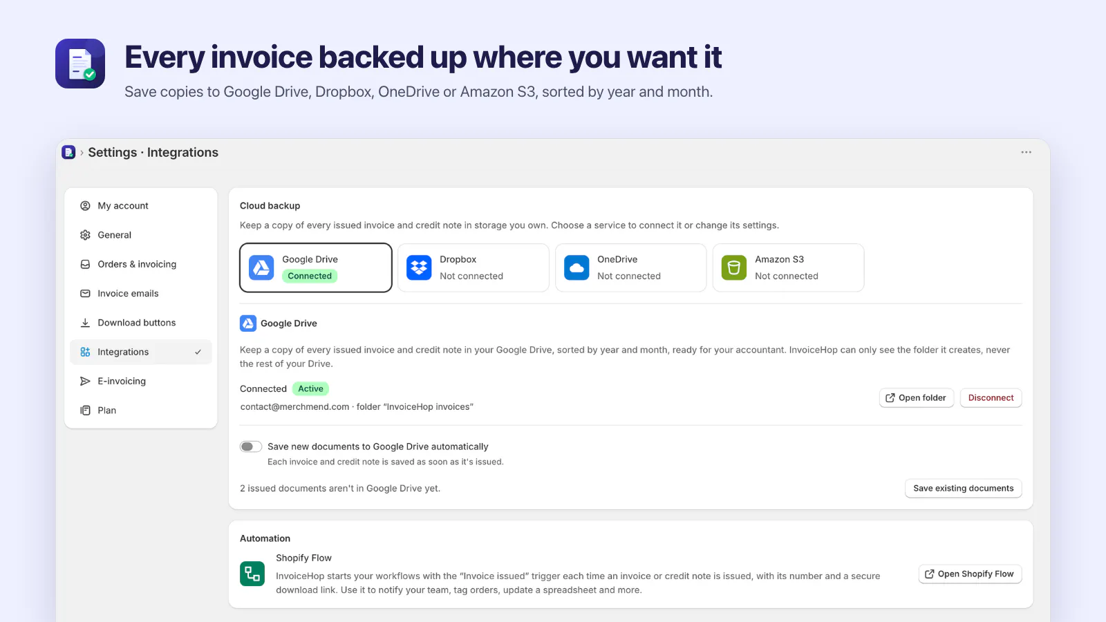 InvoiceHop gallery image