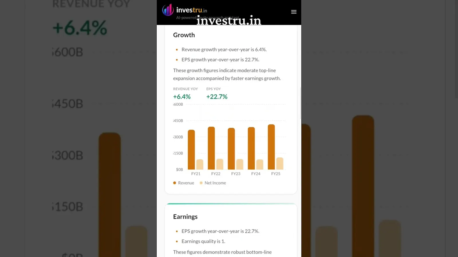 AI-powered equity research assistant screenshot 1 (video preview)