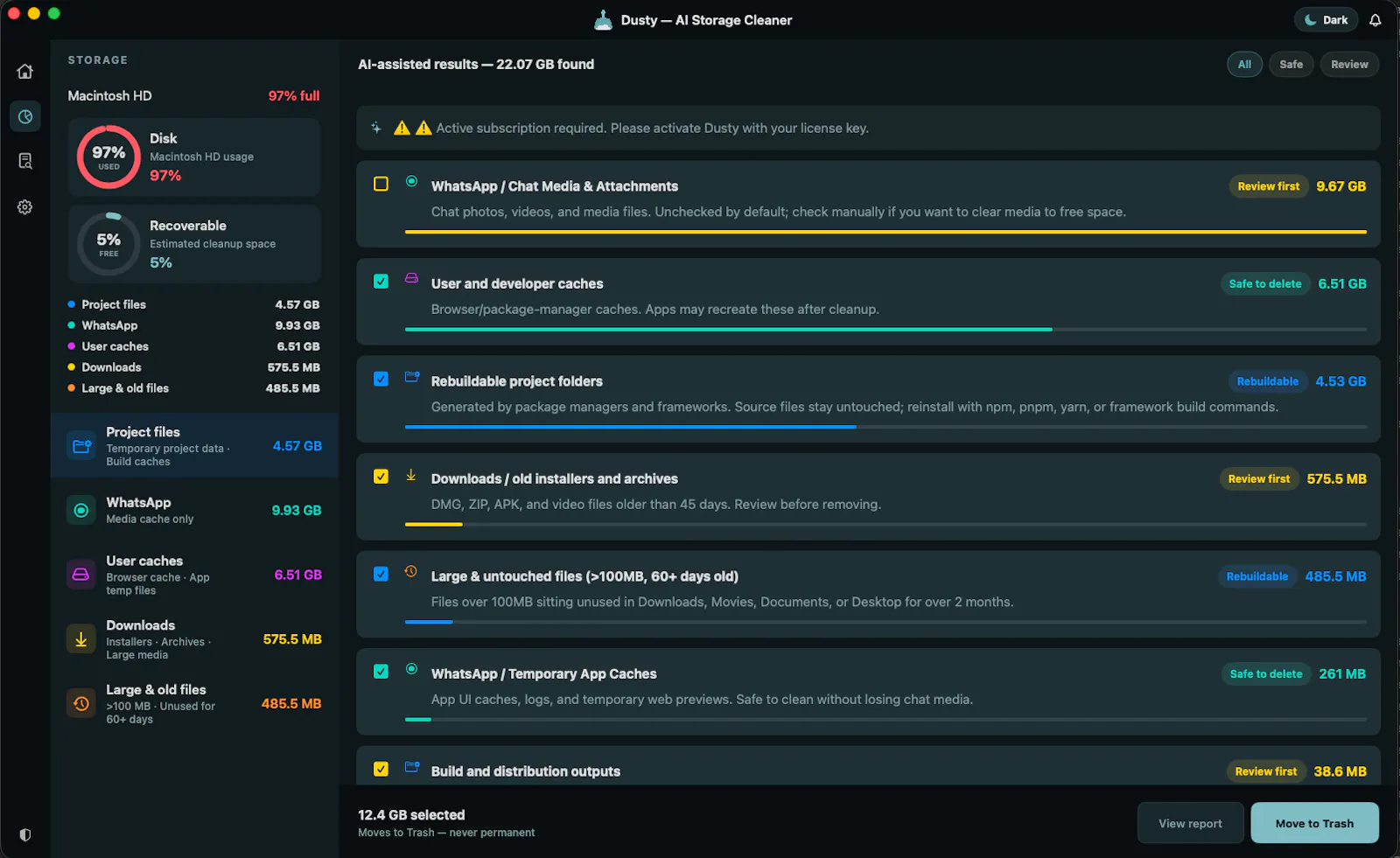 Dusty screenshot 3