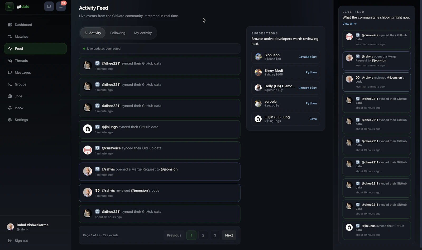 GitDate screenshot 7