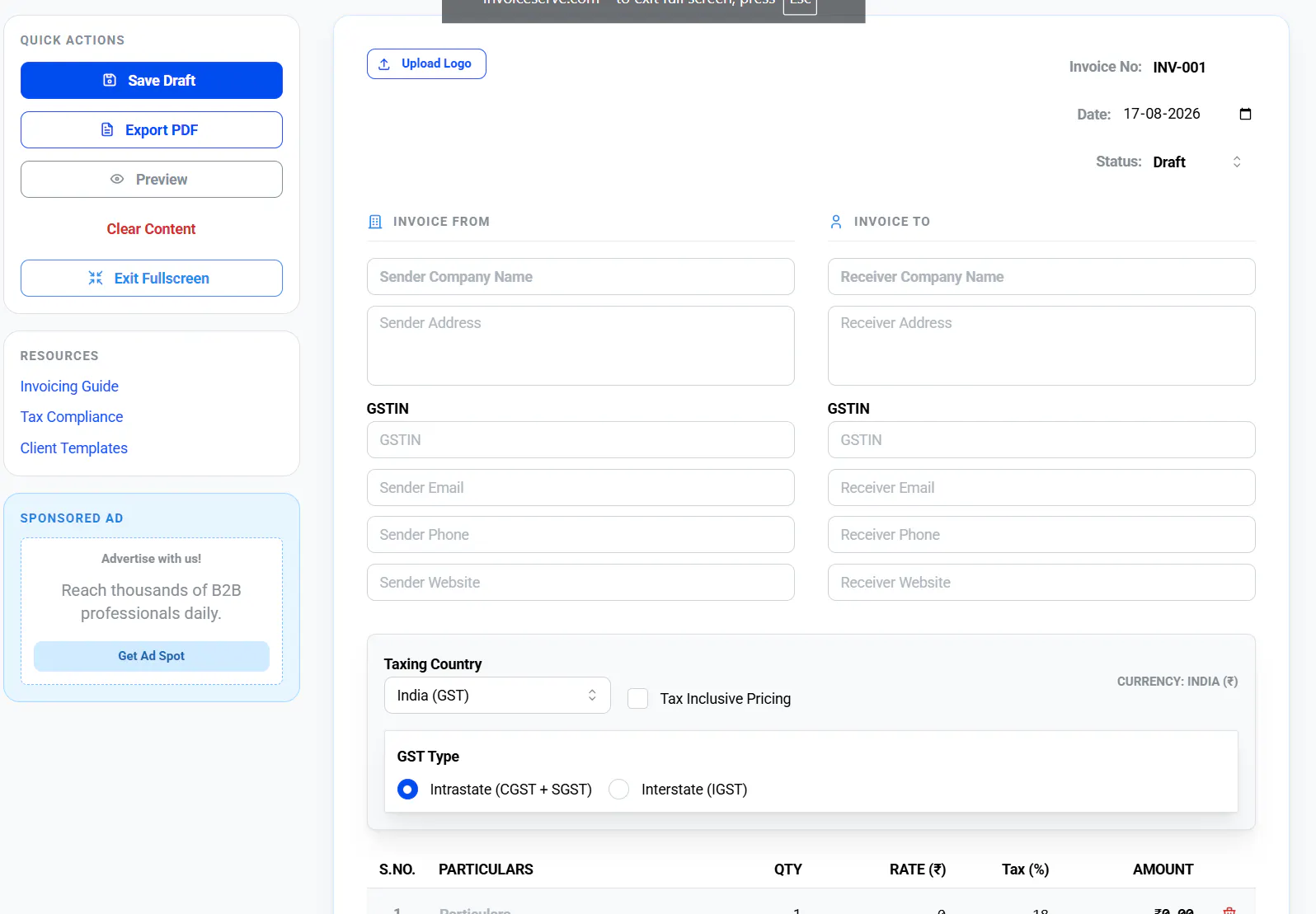 Invoice Serve gallery image