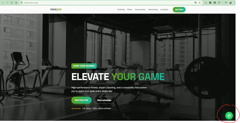Qixoo Your AI web agency today. No code screenshot 3