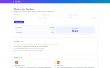 Tool Atlas: Free Online Toolbox gallery image