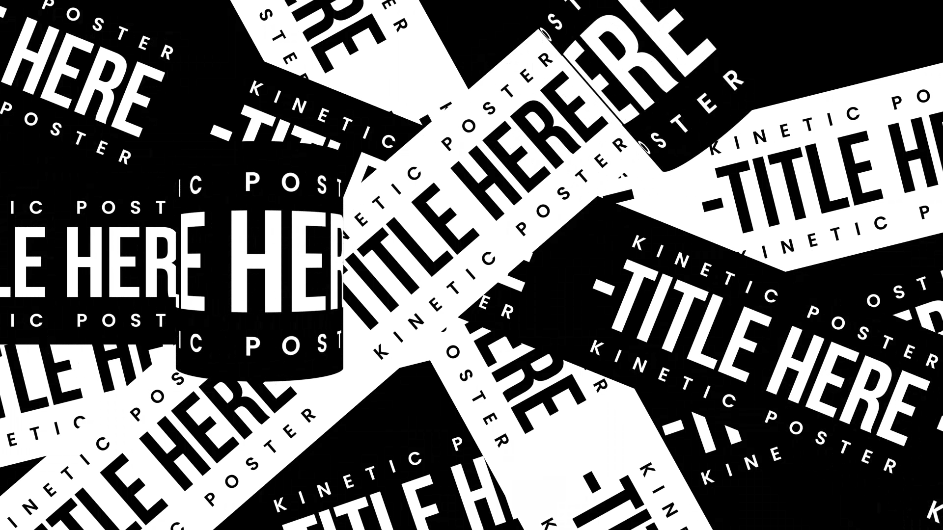 Rolling Typography Motion Graphics gallery image