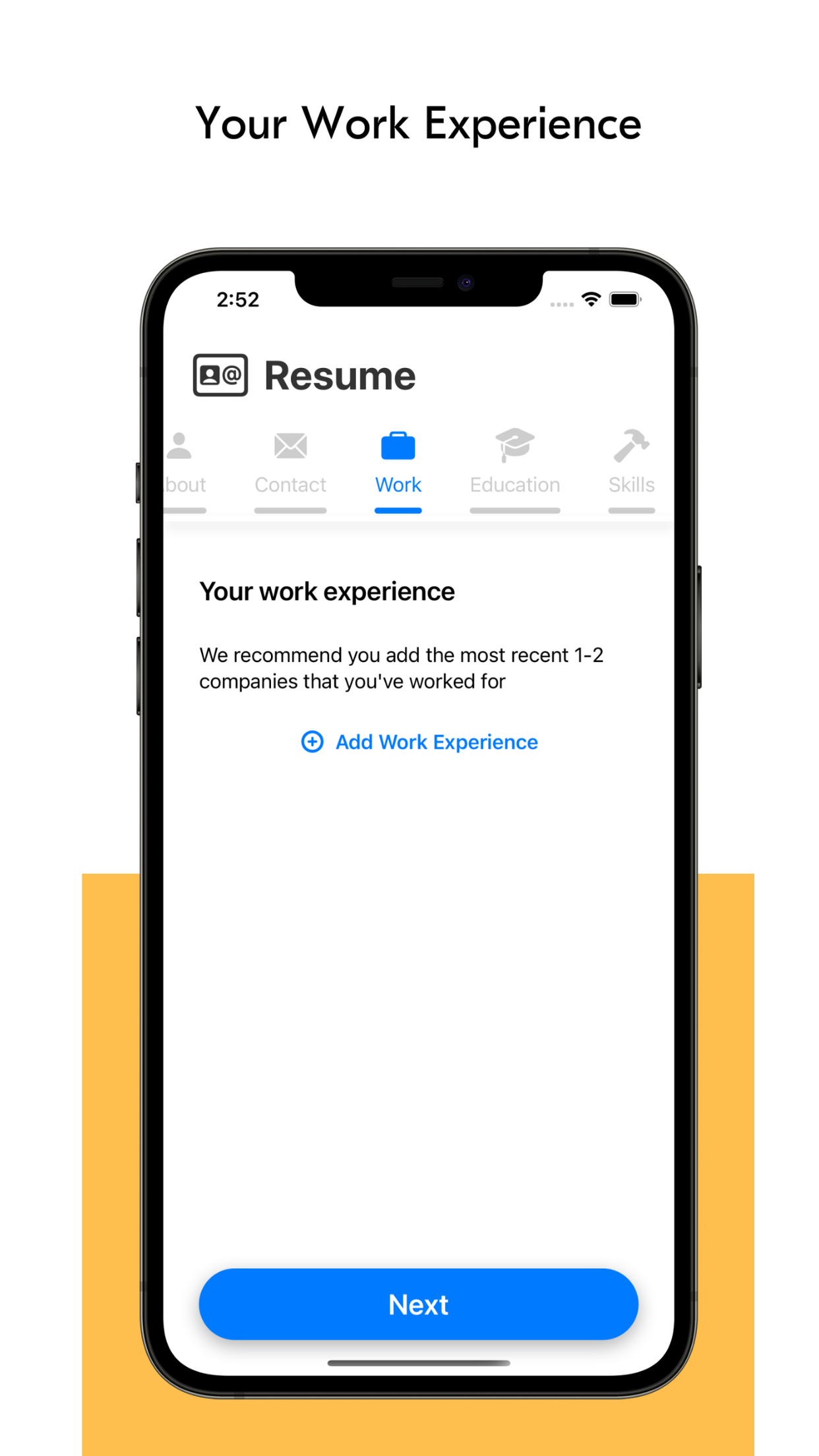 Resume Builder - DevOps gallery image