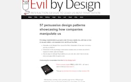 Evil By Design media 2