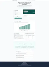 RMD Calculator 2026 gallery image