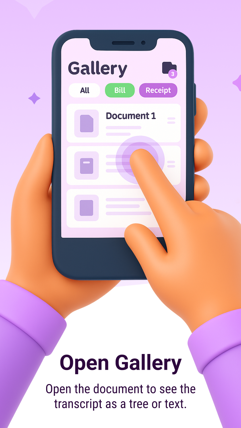 Document Scanner with AI gallery image