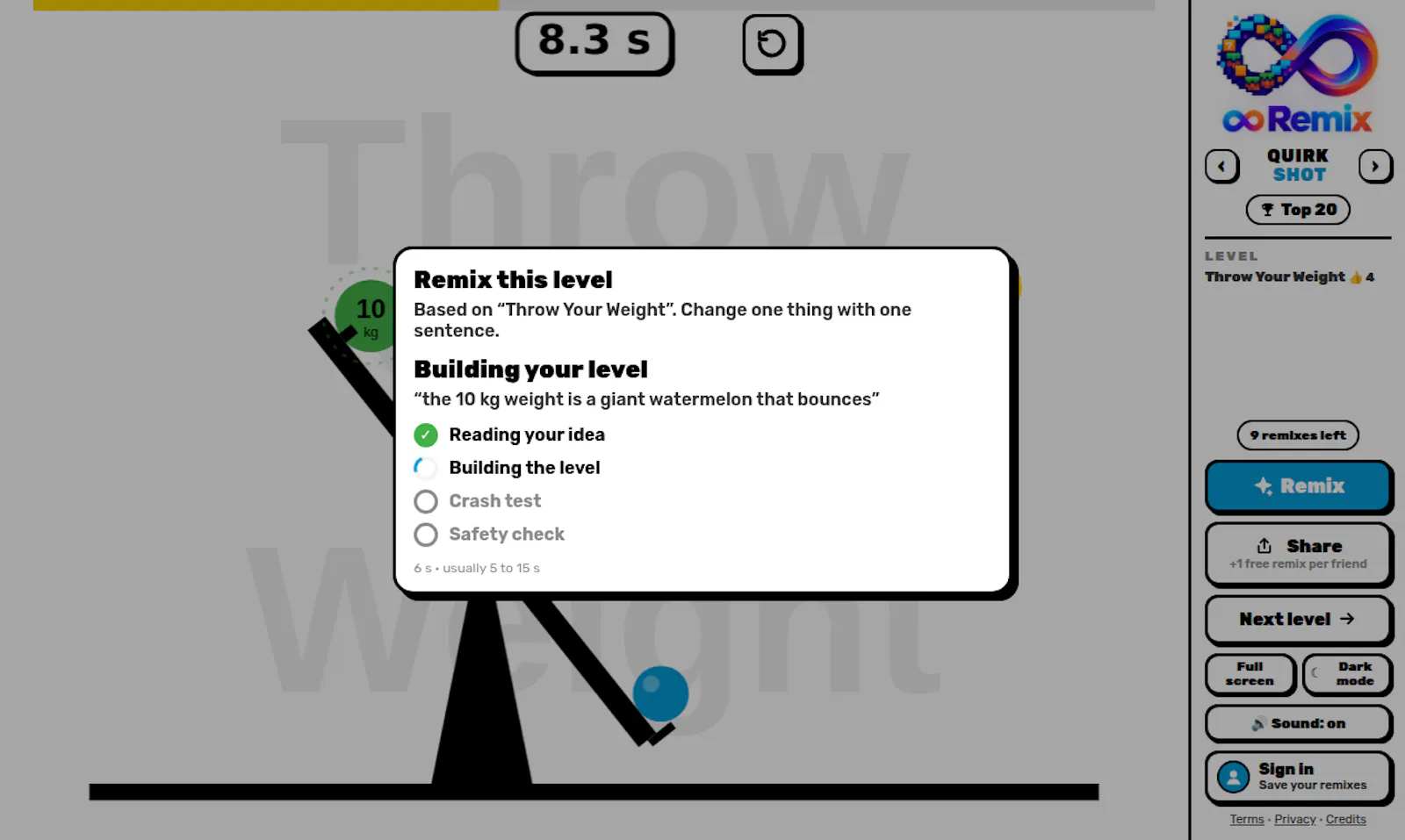 Infinity Remix screenshot 3