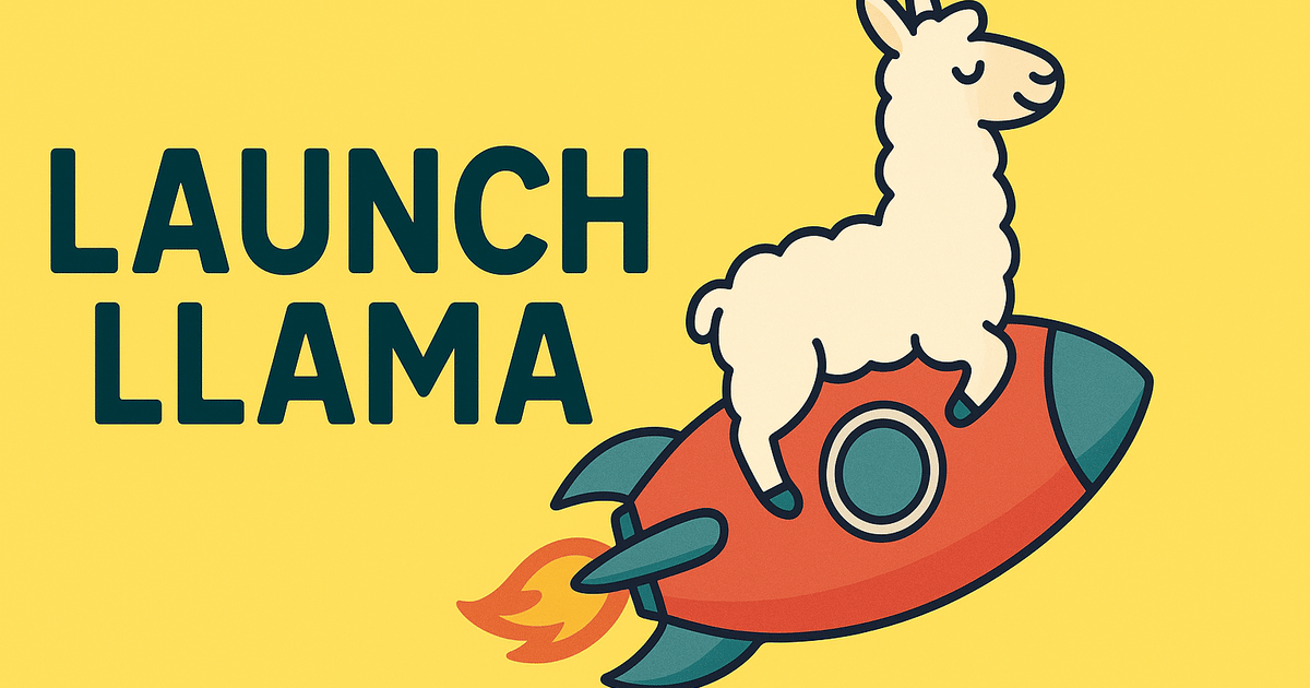 Launch Llama Newsletter gallery image