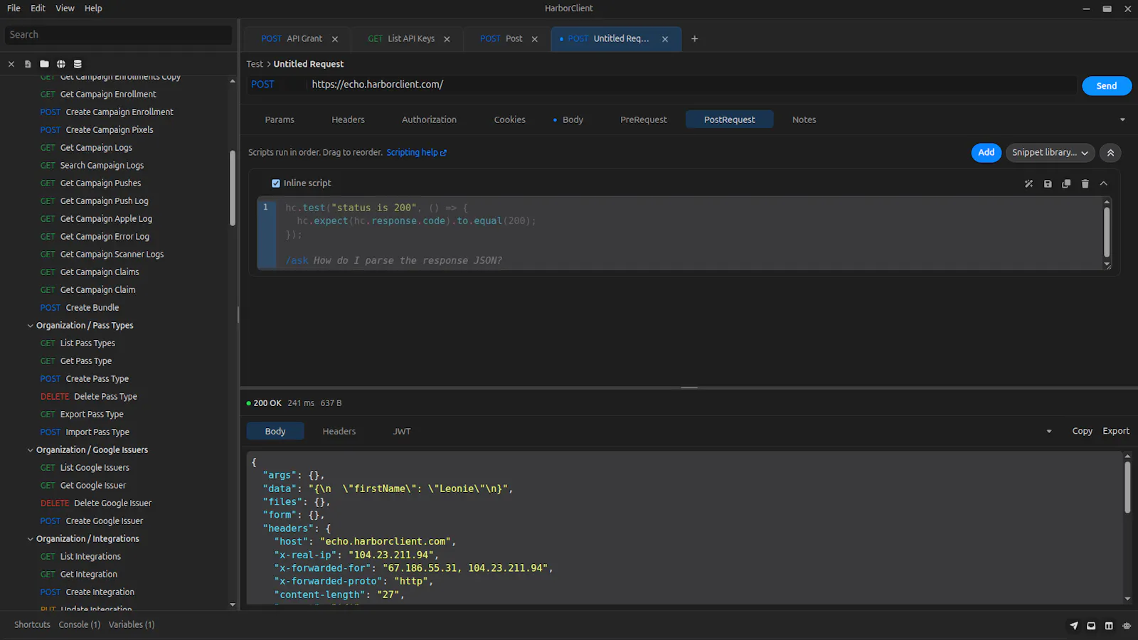 HarborClient screenshot 7