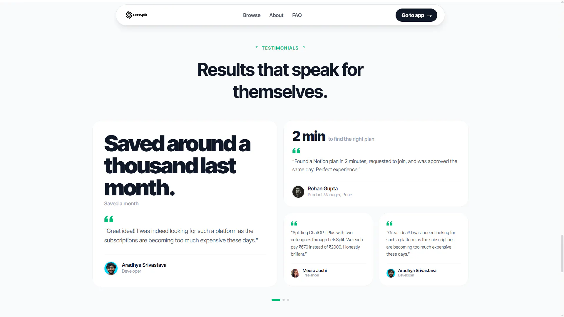 LetsSplit gallery image