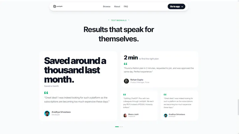 LetsSplit screenshot 5
