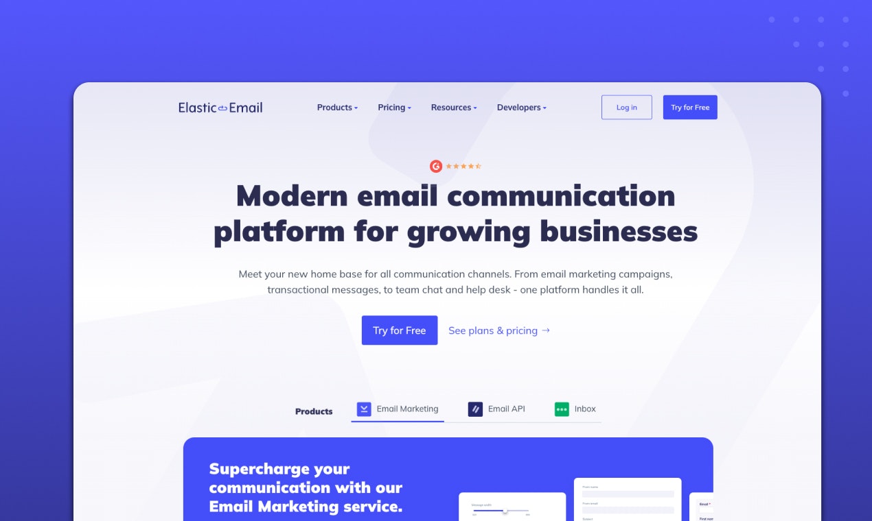 Elastic Email gallery image