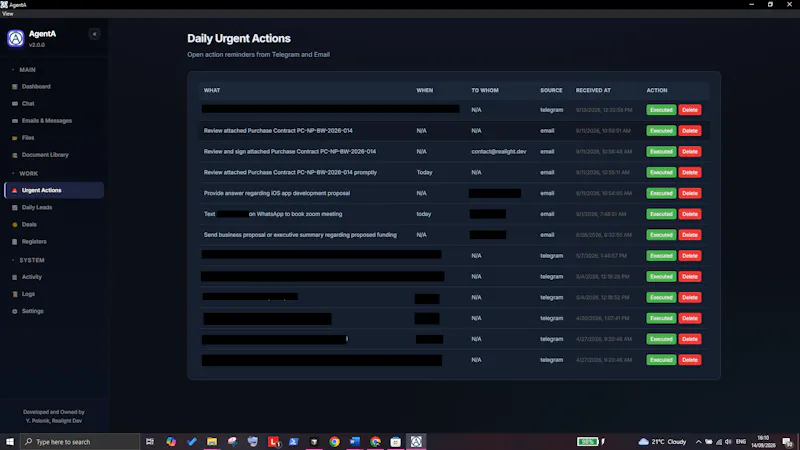 AgentA Personal screenshot 10