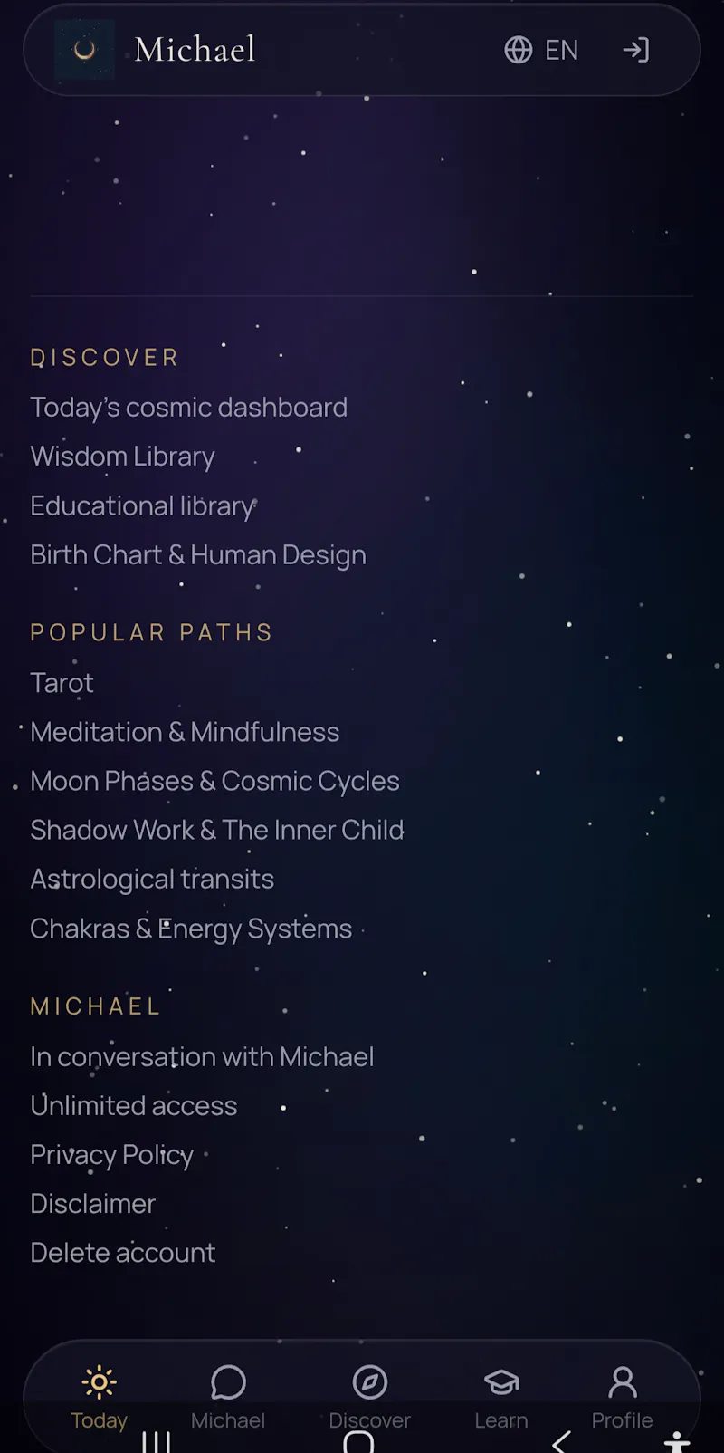 Michael Guide screenshot 6