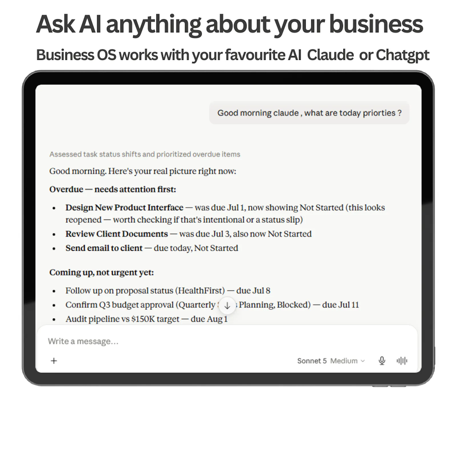 AI-Powered Business OS  screenshot 4