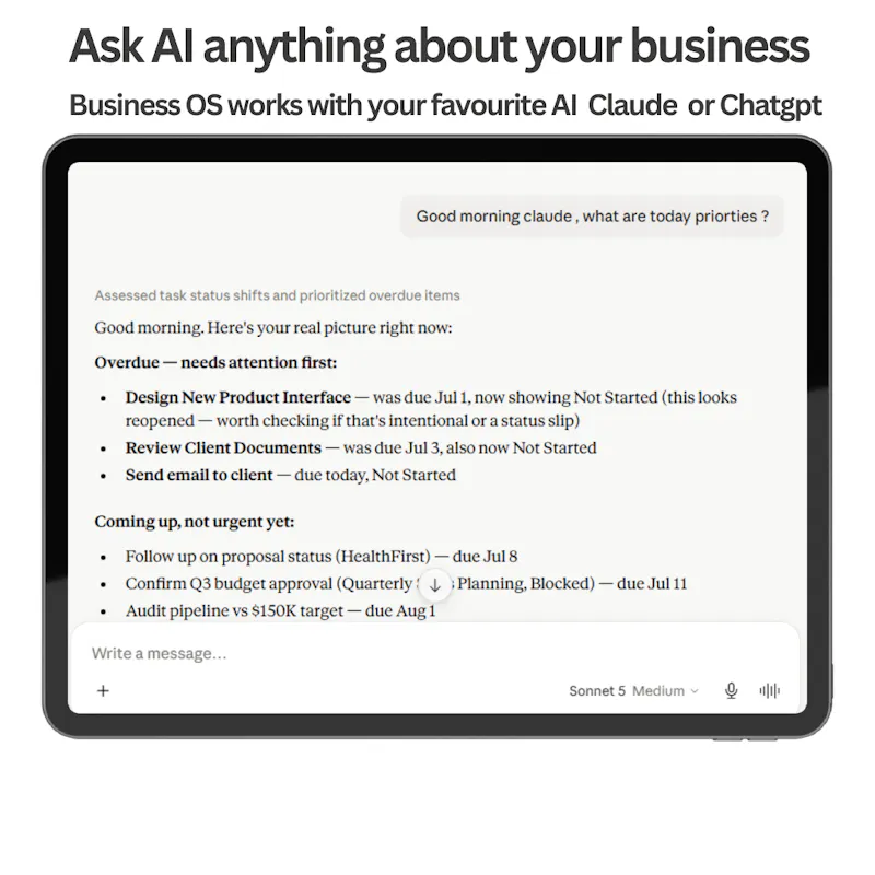 AI-Powered Business OS  screenshot 4