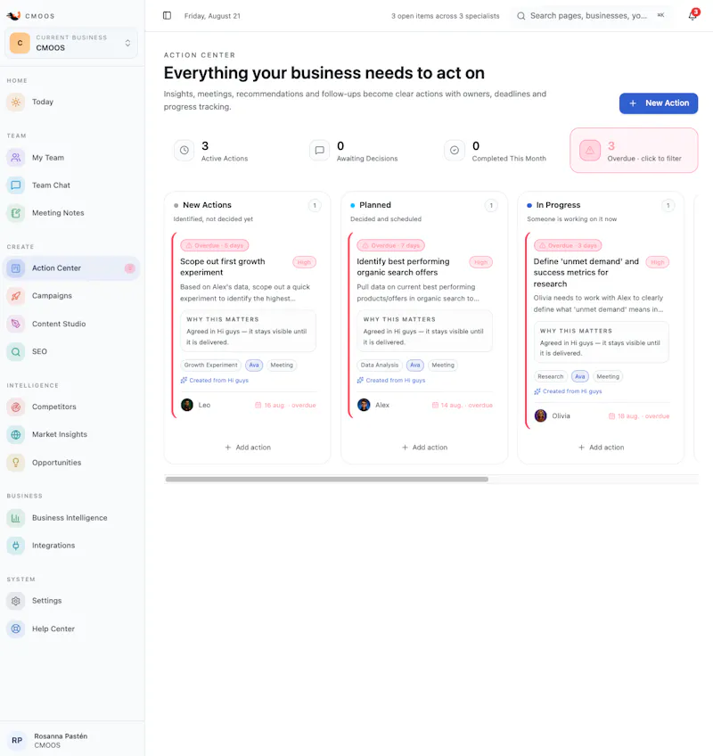 CMOOS — Your Marketing Department screenshot 3