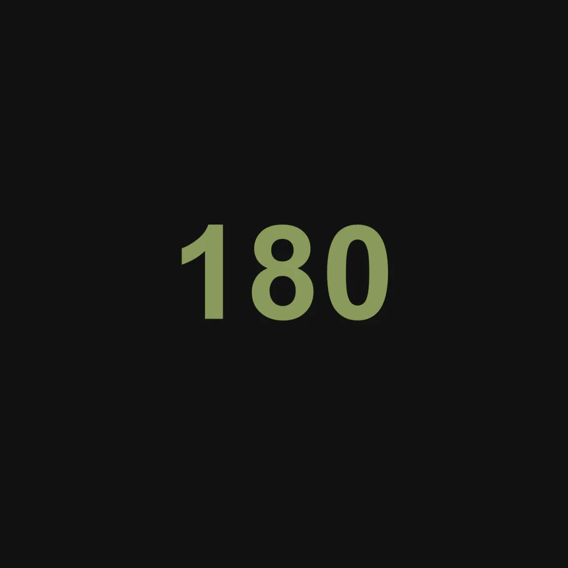 180 Absolute Cinema