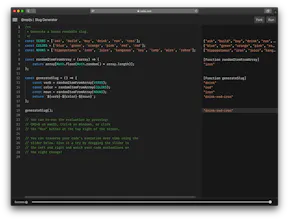 REPL JS gallery image