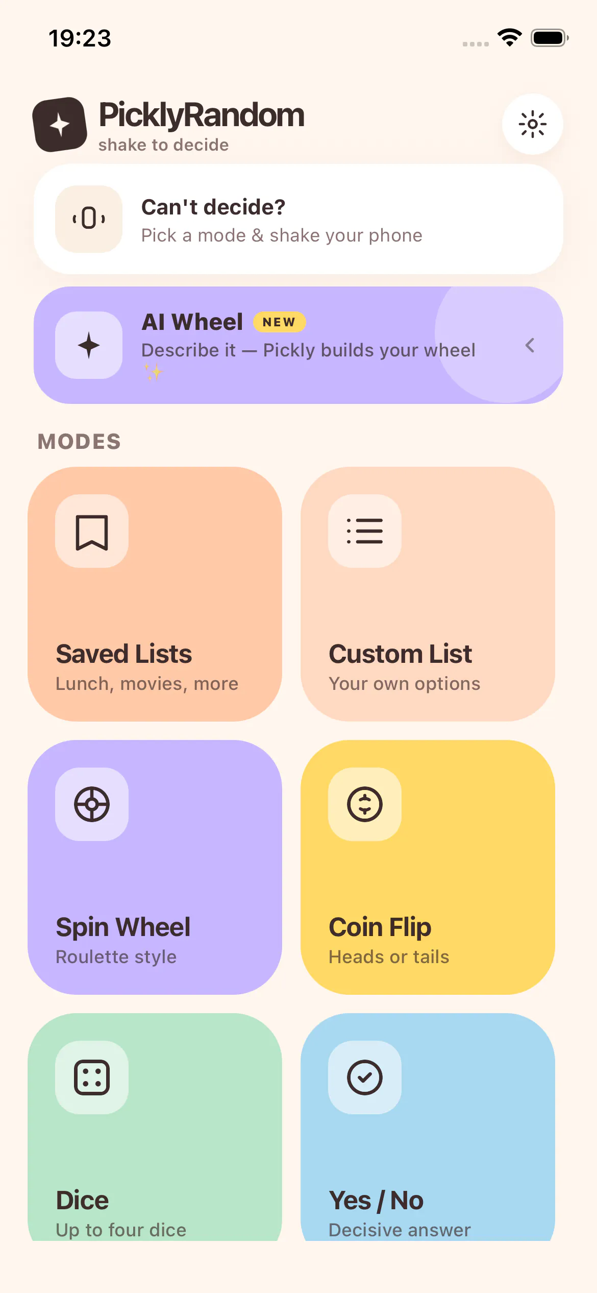 PicklyRandom 截图