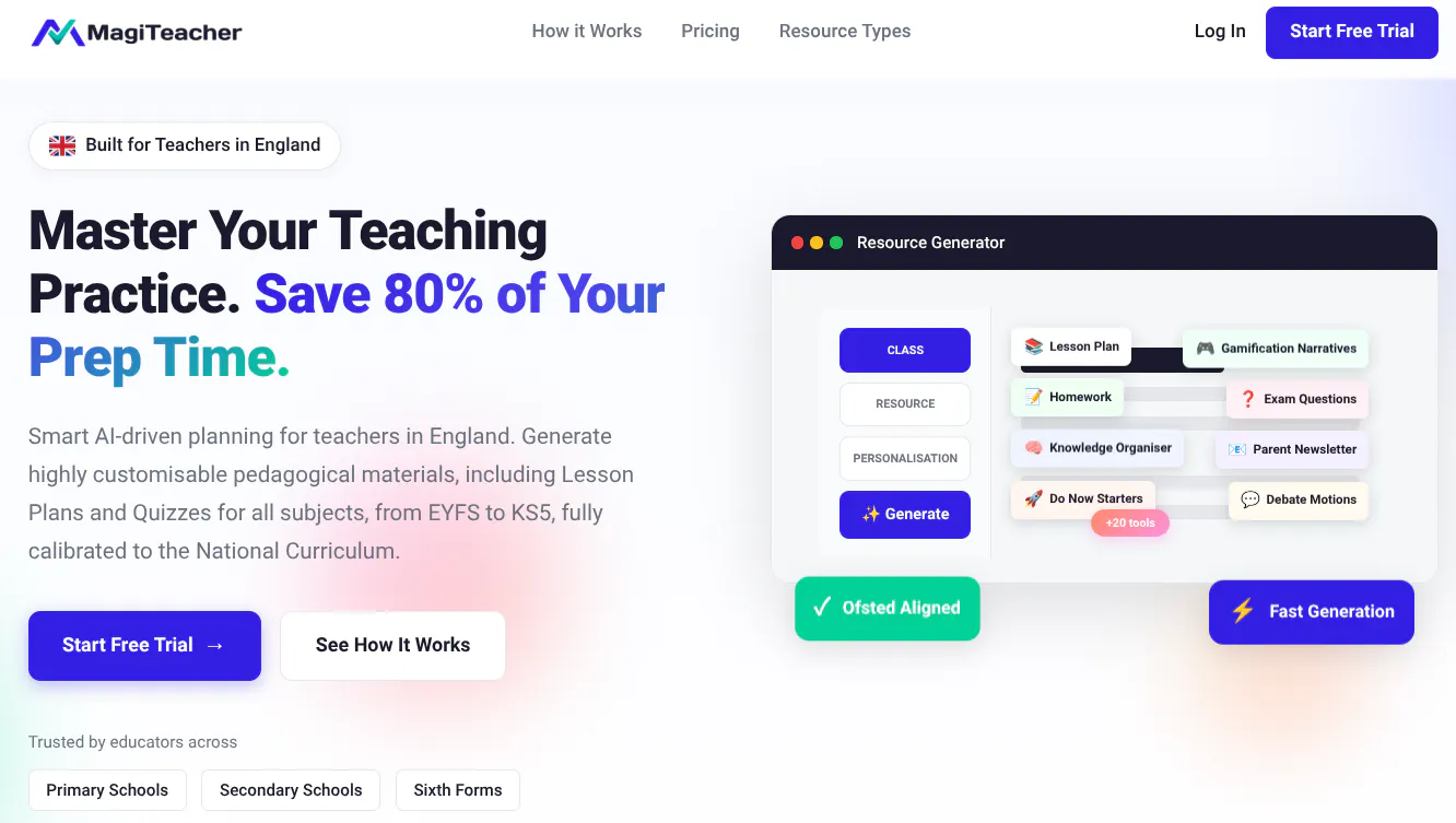 MagiTeacher product banner